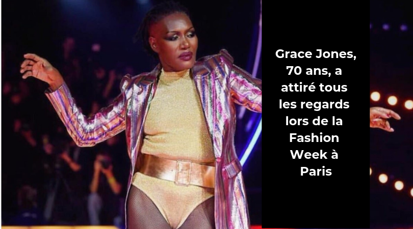 Grace Jones, 70 ans, a attiré tous les regards lors de la Fashion Week à Paris 26